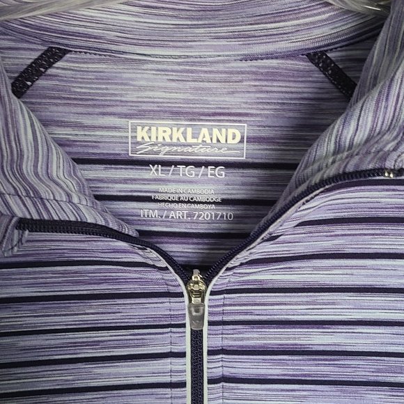 XL Women's long sleeve Purple active top - Picture 2 of 4